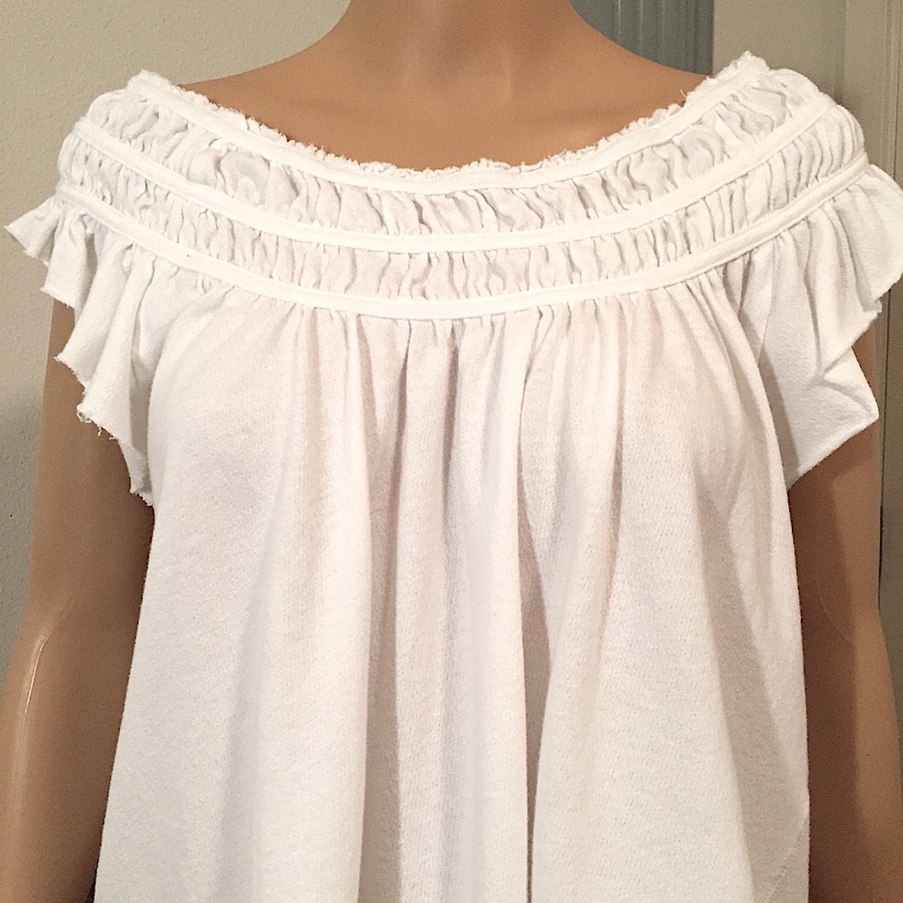 Free People Coconut Ruffle Top - Picture 6 of 13